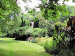 jardin cerca del rio Nivelle